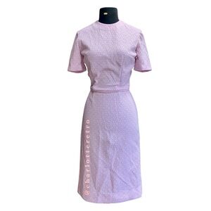 60s mod Double Knit Shift Dress